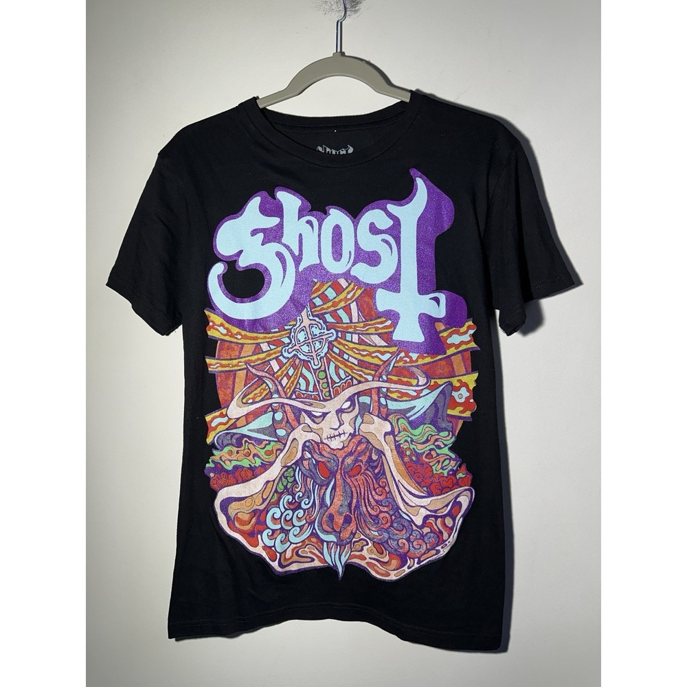 Ghost Band Authentic 'Seven Inches of Satanic Panic' T-Shirt 100% Cotton S Small